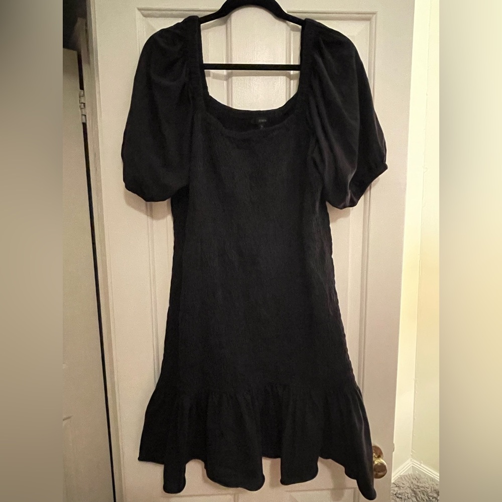 J Crew Shirred Mini Dress